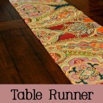 Coffee Table Runner Size