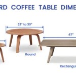 Large Coffee Table Dimensions